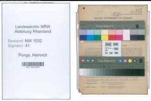Entnazifizierung Heinrich Pungs , geb. 07.06.1892 (Gestuetsrendant)