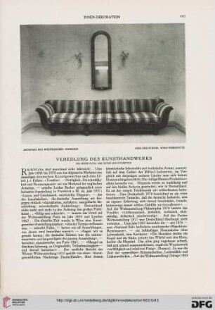 Veredelung des Kunsthandwerks
