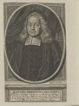Bildnis des Augustus Hermannus Franckius