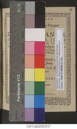 Threnologia In Exequiis Serenissimi ac Potentissimi Principis ac Domini D. Christiani II. Ducis Saxoniae, Juliae Cliviae, Bergae, S. Rom. Imperii Archimarschalli & Electoris, Landgravii Turingiae, ...