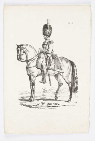 Cheval Normand, Blatt 2 der Folge "Pferde aus verschiedenen Ländern"