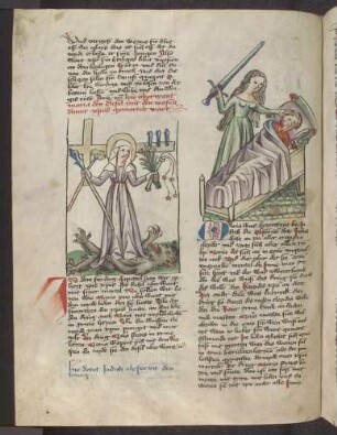 Maria überwindet den Satan; Judith tötet Holofernes; (Kapitel 30)