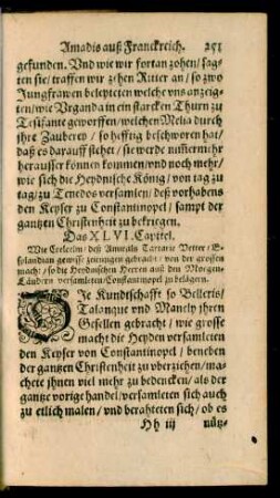 Das XLVI. Capitel.