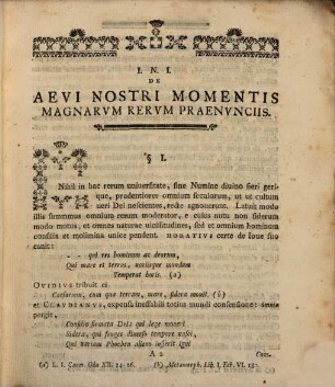 Natalem serenissimi principis ac domini domini Christ. Frid. Caroli Alexandri Marggravii Brandenburgici ... in Schola Friderico-Alexandrina ... simulque ad audiendas orationes ... invitat, de aevi nostri momentis, magnarum rerum praenuntiis nonnihil praefatus, M. Georgi. Christophorus Oertelius