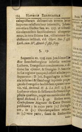 554-558, Sectio II § 19 - 22