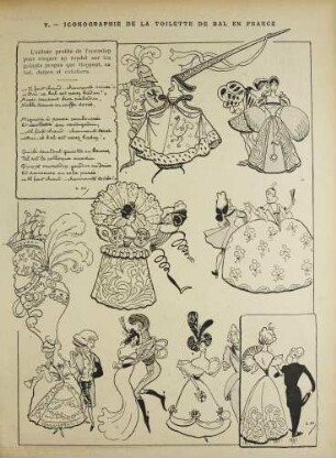 V. – Iconographie de la toilette de bal en France