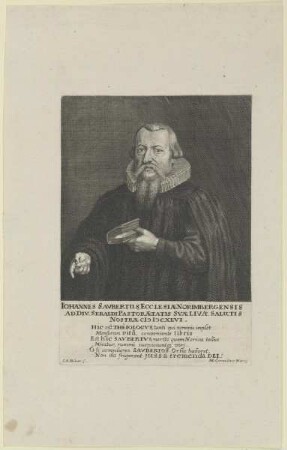 Bildnis des Iohannes Savbertus