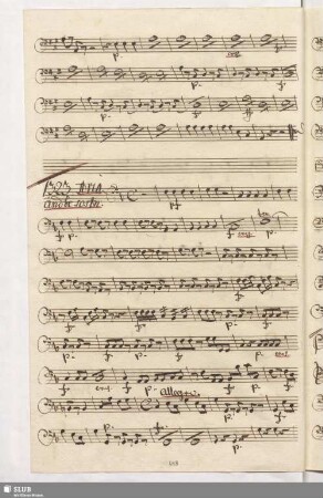 1323. Aria: Perche togliermi lo Sposo / Cimarosa, D.
