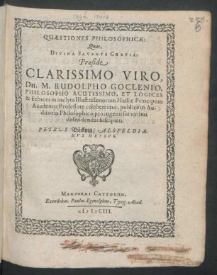 Quaestiones Philosophicae