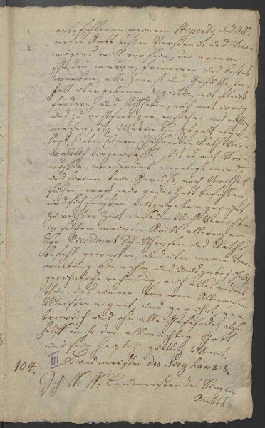 Abschrift (18. Jhd.) der von Erzbischof Albrecht von Mainz am 17. November 1526 für die Stadt Aschaffenburg erlassenen Ordnung nebst 19 zusätzlichen Eidesformeln, unter anderem für verschiedene Beamte und für Hebammen