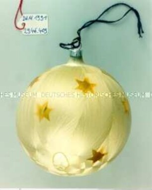 Christbaumschmuck Kugel (2 Stück)