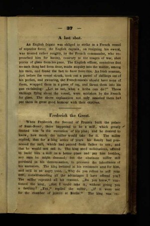 Frederick the Great.