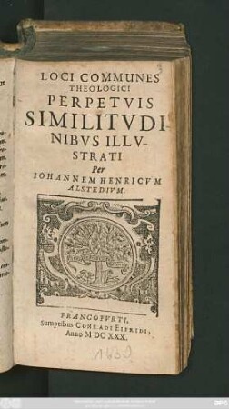 Loci Communes Theologici Perpetuis Similitudinibus Illustrati