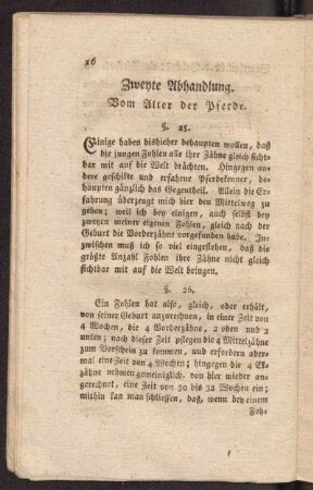 Zweyte Abhandlung