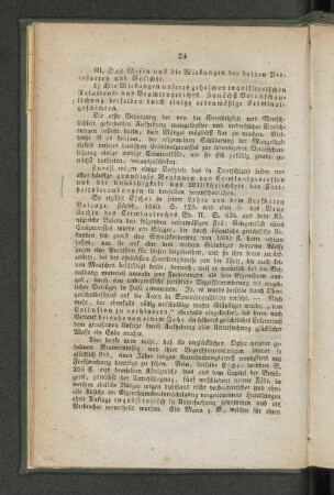 III. Das Wesen und die Wirkungen beiden Verfahrungsarten: