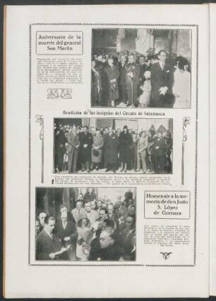 Homenaje a la memoria de don Justo S. López de Gomara