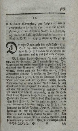 Bibliotheca chirurgica. Tom.I.II.