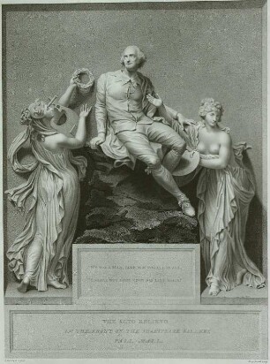 Das Shakespeare-Relief in der Pall Mall