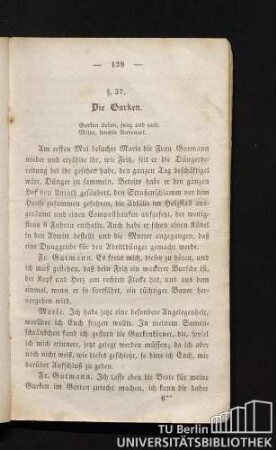 §. 37. Die Gurken.