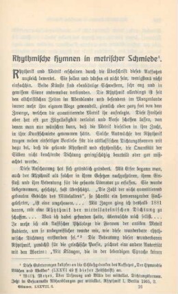 245-261 Rhythmische Hymnen in metrischer Schmiede