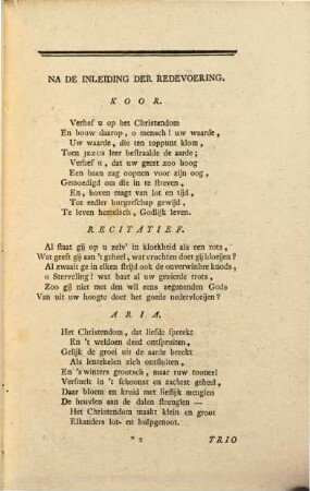 Zangen, ter gelegenheid van de algemeene vergadering der maatschappij : tot nut van't algemeen, op dingsdag, den 10den Augustus, 1824