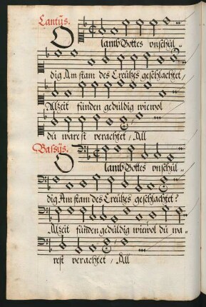 O Lamm Gottes unschuldig; V (4)