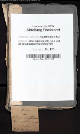 Personalakte: Heimsoeth, Heinrich