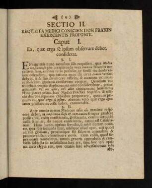 15-24, Sectio II.