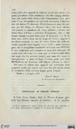 6: Ripostiglio di monete romane