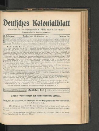 Nummer 20, 15. Oktober