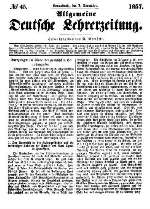 Anregungen im Sinne der praktischen Erziehungsidee