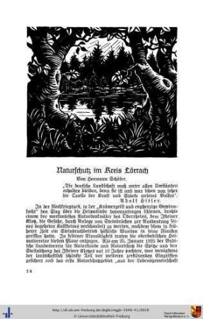 Naturschutz im Kreis Lörrach
