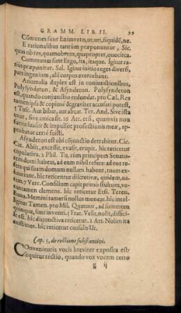 Cap. 5, de rectione substantivi.