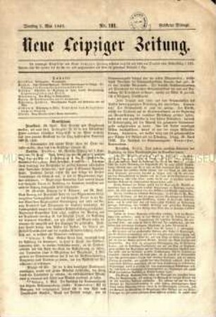 Neue Leipziger Zeitung. 1849