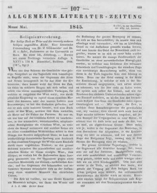 Gildemeister, J. ; Sybel, H.: Der heilige Rock zu Trier und die zwanzig andern heiligen ungenähten Röcke. 2. Aufl.. Eine historische Untersuchung. Düsseldorf: Buddeus 1844