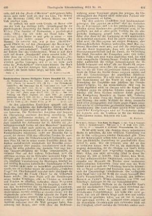 404-406 [Rezension] Kroner, Richard, Von Kant bis Hegel. 1. Bd.: Von der Vernunftkritik zur Naturphilosophie
