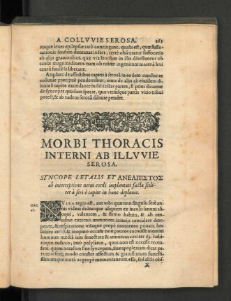 Morbi Thoracis Interni Ab Illvvie Serosa.