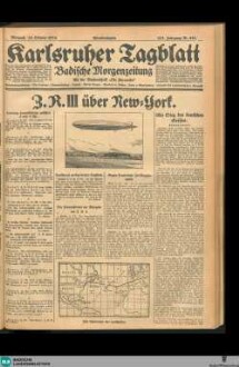 Karlsruher Tagblatt, Abendausgabe