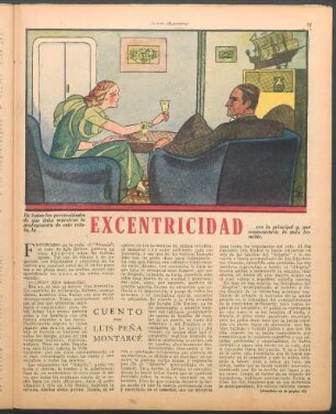 Excentricidad : Cuento por Luis Peña Montarcé