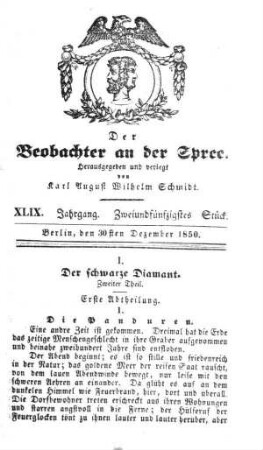 52. Stueck, 30. Dezember 1850