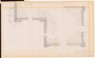 Reichsluftfahrtministerium, Berlin: Kasse L2 (EG), Stuck (Vorraum): Details [1:1]