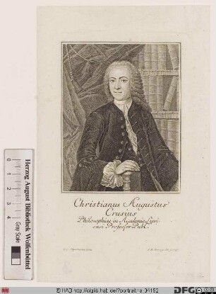 Bildnis Christian August Crusius