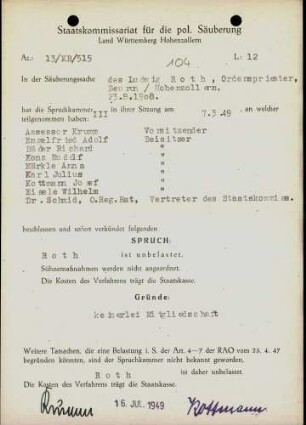 Roth, Ludwig