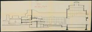 Festspielhaus, Salzburg: Längsschnitt 1:100