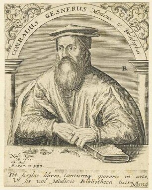 Bildnis des Conradus Gesnerus
