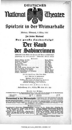 Der Raub der Sabinerinnen