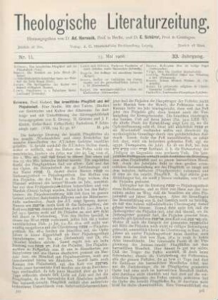 321-323 [Rezension] Grimme, Hubert, Das israelitische Pfingstfest und der Plejadenkult