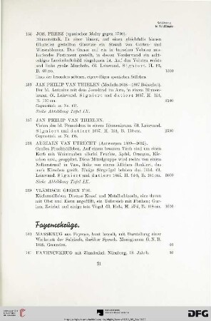 Fayencekrüge (Nr. 140-149)
