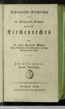 2,2: Privatkirchenrecht im engern Sinne