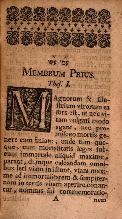 Diss. grad. de magnorum virorum extremis